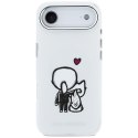 Etui Karl Lagerfeld Karl & Choupette Back MagSafe do iPhone Air przezroczysty