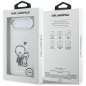 Etui Karl Lagerfeld Karl & Choupette Back MagSafe do iPhone Air przezroczysty