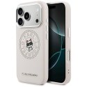Etui Karl Lagerfeld Point & Choupette Sketch MagSafe do iPhone 17 Pro Max różowy
