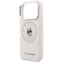 Etui Karl Lagerfeld Point & Choupette Sketch MagSafe do iPhone 17 Pro różowy