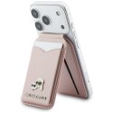 Portfel z lusterkiem Karl Lagerfeld Stand Mirror MagSafe różowy