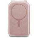 Portfel z lusterkiem Karl Lagerfeld Stand Mirror MagSafe różowy
