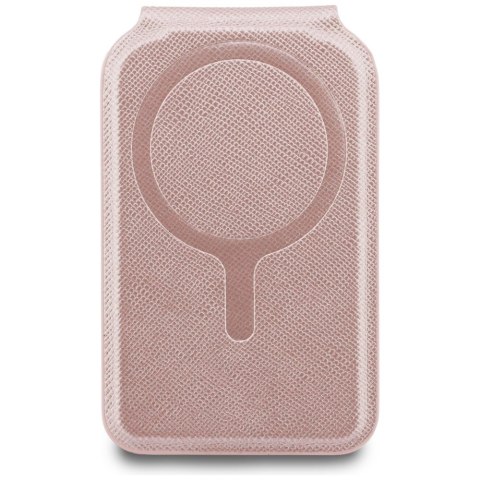 Portfel z lusterkiem Karl Lagerfeld Stand Mirror MagSafe różowy