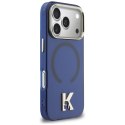 Etui Karl Lagerfeld IML K Head Logo MagSafe do iPhone 17 Pro Max niebieski