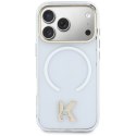 Etui Karl Lagerfeld IML K Head Logo MagSafe do iPhone 17 Pro Max przezroczysty