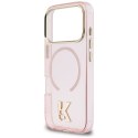 Etui Karl Lagerfeld IML K Head Logo MagSafe do iPhone 17 Pro Max różowy