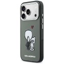 Etui Karl Lagerfeld Karl & Choupette Back MagSafe do iPhone 17 Pro Max czarny