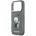 Etui Karl Lagerfeld Karl & Choupette Back MagSafe do iPhone 17 Pro Max czarny