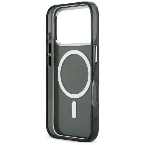 Etui Karl Lagerfeld Karl & Choupette Back MagSafe do iPhone 17 Pro Max czarny