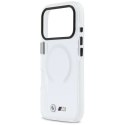 Etui BMW M IML Shockproof Metal Logos MagSafe do iPhone 17 Pro przezroczysty