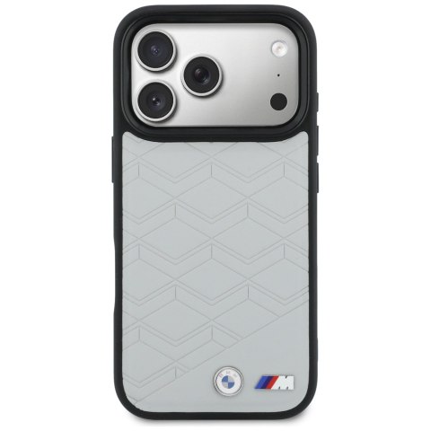 Etui BMW M Shape Logo MagSafe do iPhone 17 Pro Max szary