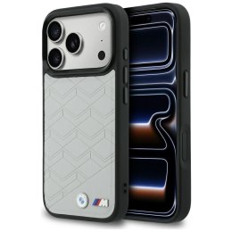 Etui BMW M Shape Logo MagSafe do iPhone 17 Pro szary
