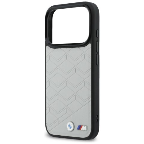 Etui BMW M Shape Logo MagSafe do iPhone 17 Pro szary
