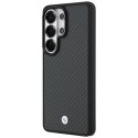 Etui BMW Sign Magnetic Carbon Fiber MagSafe do Samsung Galaxy S26 Ultra czarny