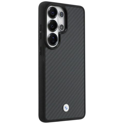 Etui BMW Sign Magnetic Carbon Fiber MagSafe do Samsung Galaxy S26 Ultra czarny