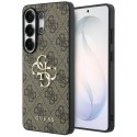 Etui Guess 4G Big Metal Logo do Samsung Galaxy S26 Ultra brązowy