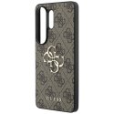 Etui Guess 4G Big Metal Logo do Samsung Galaxy S26 Ultra brązowy