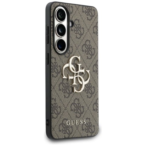 Etui Guess 4G Big Metal Logo do Samsung Galaxy S26 brązowy