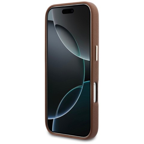 Etui Karl Lagerfeld Karl Head Logo MagSafe do iPhone 17 Pro Max brązowy