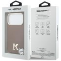 Etui Karl Lagerfeld Karl Head Logo MagSafe do iPhone 17 Pro brązowy