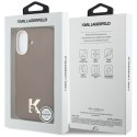 Etui Karl Lagerfeld Karl Head Logo MagSafe do iPhone 17 brązowy