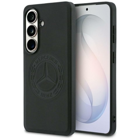 Etui Mercedes Vintage Logo MagSafe do Samsung Galaxy S26 czarny
