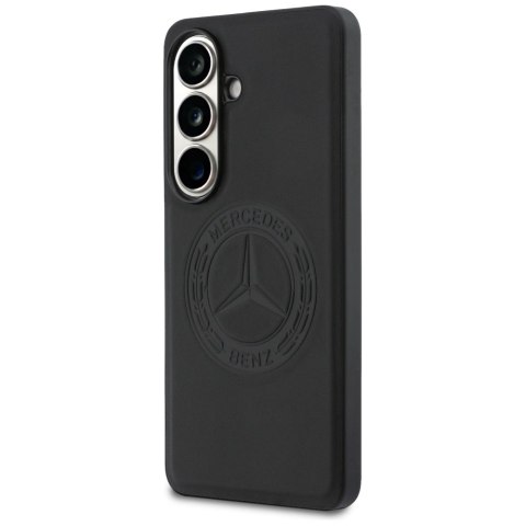 Etui Mercedes Vintage Logo MagSafe do Samsung Galaxy S26 czarny