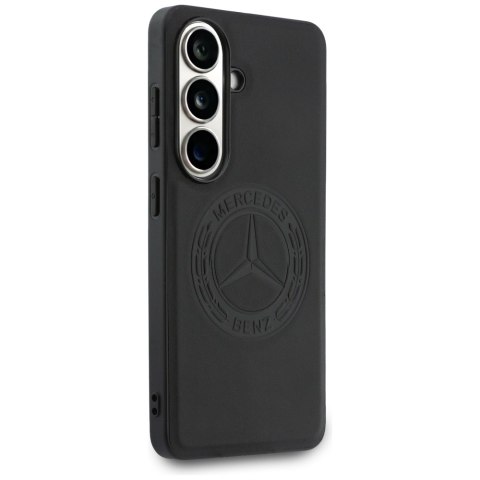 Etui Mercedes Vintage Logo MagSafe do Samsung Galaxy S26 czarny