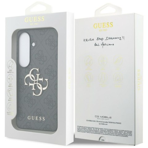 Etui Guess 4G Big Metal Logo do Samsung Galaxy S26 czarny