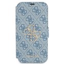 Guess GUBKP13L4GMGBL iPhone 13 Pro / 136,1" niebieski/blue book 4G Big Metal Logo