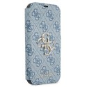 Guess GUBKP13L4GMGBL iPhone 13 Pro / 136,1" niebieski/blue book 4G Big Metal Logo