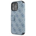 Guess GUBKP13L4GMGBL iPhone 13 Pro / 136,1" niebieski/blue book 4G Big Metal Logo