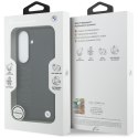 Etui BMW Leather Hot Stamp MagSafe do Samsung Galaxy S26+ czarny
