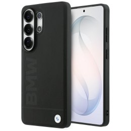 Etui BMW Leather Hot Stamp MagSafe do Samsung Galaxy S26 Ultra czarny