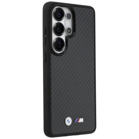 Etui BMW M Kevlar Logo MagSafe do Samsung Galaxy S26 Ultra czarny