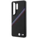 Etui BMW Tricolor Metal Logo MagSafe do Samsung Galaxy S26 Ultra czarny