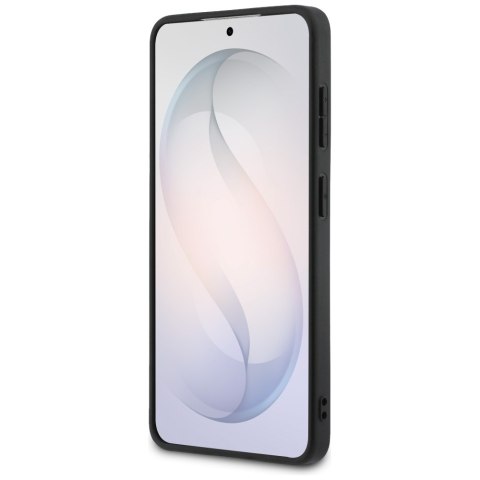 Etui BMW Tricolor Metal Logo MagSafe do Samsung Galaxy S26 czarny