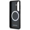 Etui BMW Tricolor Metal Logo MagSafe do Samsung Galaxy S26 czarny