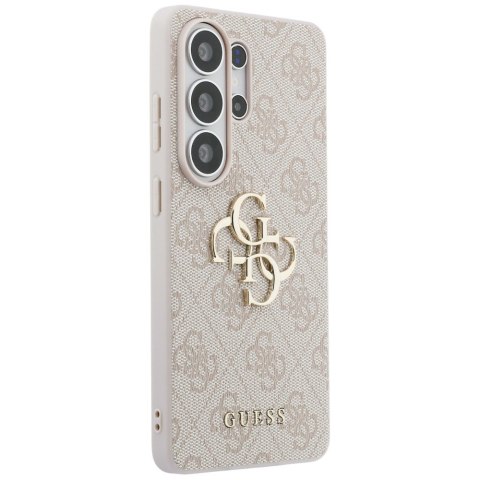 Etui Guess 4G Big Metal Logo do Samsung Galaxy S26 Ultra różowy