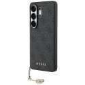 Etui Guess 4G Classic Logo Charm MagSafe do Samsung Galaxy S26 Ultra czarny