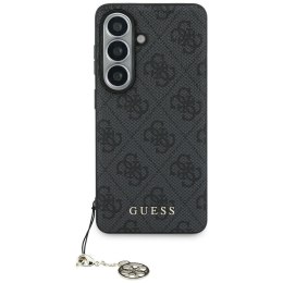 Etui Guess 4G Classic Logo Charm MagSafe do Samsung Galaxy S26 czarny