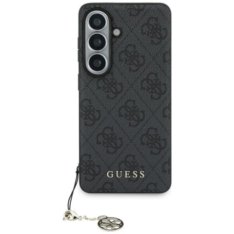 Etui Guess 4G Classic Logo Charm MagSafe do Samsung Galaxy S26 czarny
