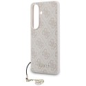 Etui Guess 4G Classic Logo Charm MagSafe do Samsung Galaxy S26 różowy