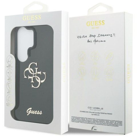 Etui Guess IML Big Metal 4G Script do Samsung Galaxy S26 Ultra czarny