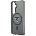 Etui Guess IML Gradient Triangle MagSafe do Samsung Galaxy S26 czarny