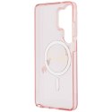 Etui Karl Lagerfeld IML KC Script MagSafe do Samsung Galaxy S26 Ultra różowy