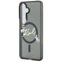 Etui Karl Lagerfeld IML KC Script MagSafe do Samsung Galaxy S26 czarny