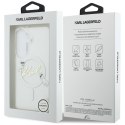 Etui Karl Lagerfeld IML KC Script MagSafe do Samsung Galaxy S26 przezroczysty