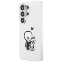 Etui Karl Lagerfeld IML Karl&Choupette MagSafe do Samsung Galaxy S26 Ultra przezroczysty