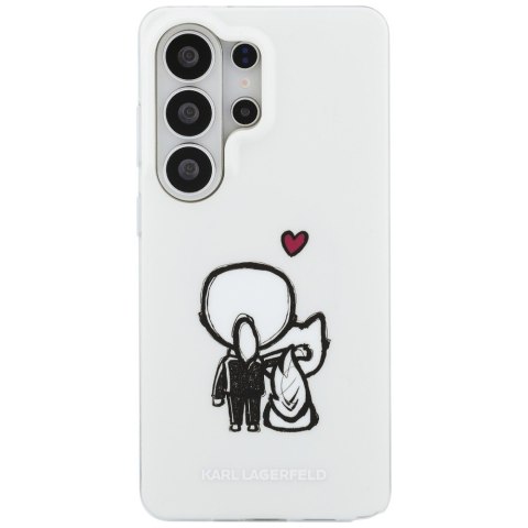 Etui Karl Lagerfeld IML Karl&Choupette MagSafe do Samsung Galaxy S26 Ultra przezroczysty
